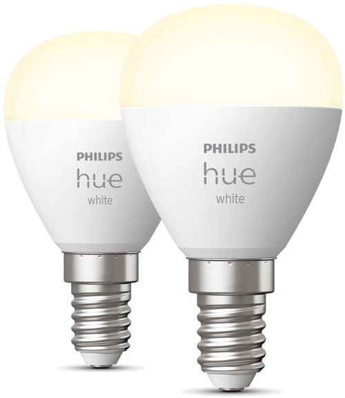 PHILIPS HUE White E14 5,7W/470lm Doppelpack intelligentes Leuchtmittel BT NEU