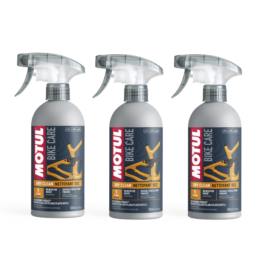3x MOTUL "Dry Clean" Fahrradreiniger 500 ml Gründliche Reinigung ohne Wasser