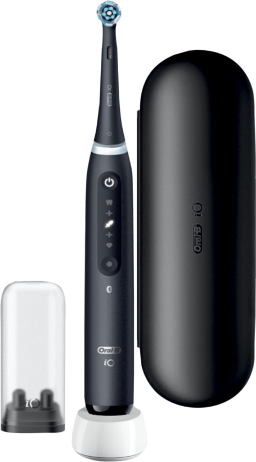 BRAUN Oral-B iO 5N elektrische Zahnbürste 5 Programme Display schwarz B-Ware