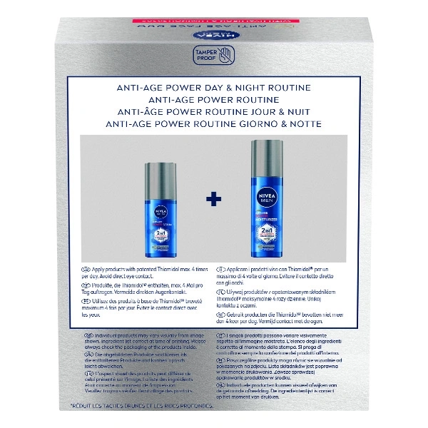 Anti-Age Power Routine Tag & Nacht mit Thiamidol.