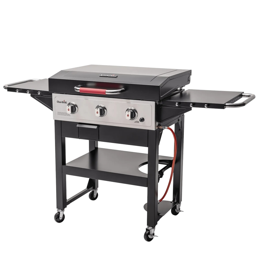 CHAR-BROIL Gasgrill Griddle 3400 schwarz inkl. 3 Brenner & Plancha-Platte NEU
