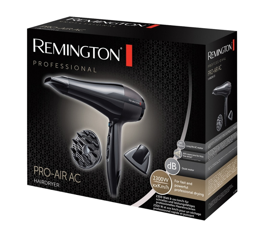 REMINGTON Haartrockner Pro-Air Profi-Ionen AC5999 2300 W 130 km/h Luftstrom