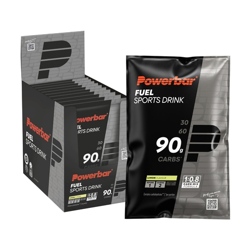 POWERBAR Kohlenhydratgetränk Fuel 90 Lemon High Carb Sports Drink 10 x 94 g