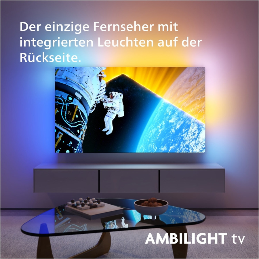 PHILIPS OLED Ambilight Fernseher 48 Zoll 4K UHD Smart TV 48OLED849/12 120 Hz