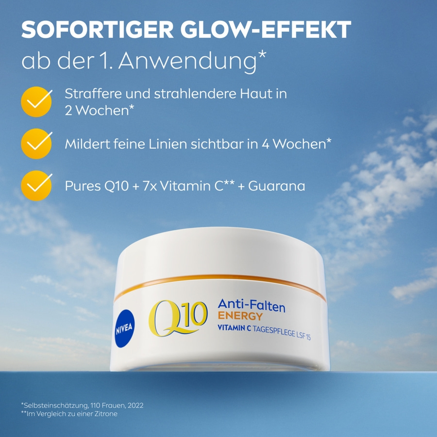 NIVEA Q10 Energy Anti-Falten Tagespflege LSF 15 50ml