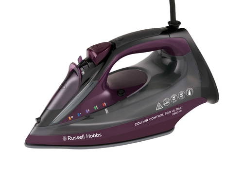 RUSSELL HOBBS Dampfbügeleisen 27281-56 Keramik-Antihaft-Bügelsohle 2800 W Lila
