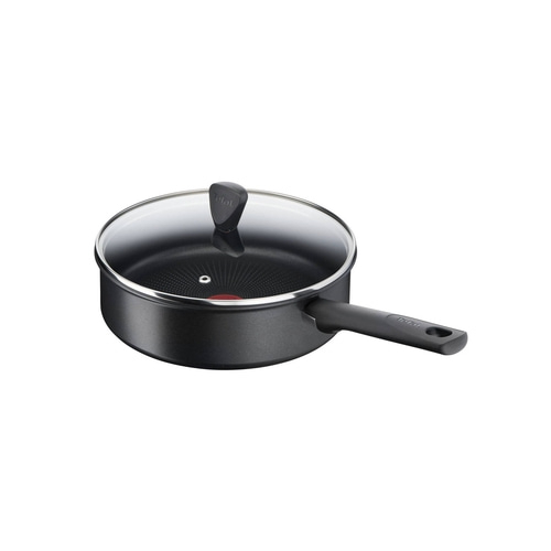 TEFAL Schmorpfanne + Deckel Ø 24cm So Recycled Antihaft Thermo-Signal™ Induktion
