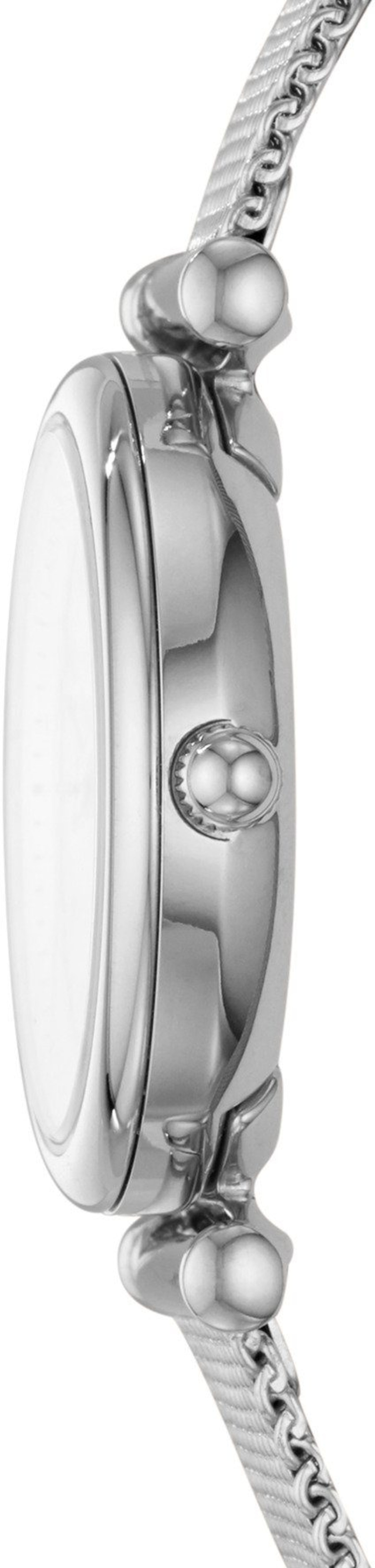 FOSSIL Quarzuhr Carlie 28 mm ES4432 Edelstahl Silberfarben Armbanduhr B-WARE