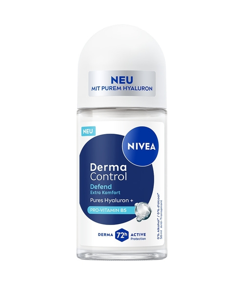 NIVEA Deodorant Derma Control Defend Roll-On 6 x 50ml