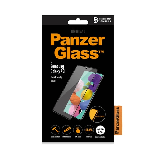 PanzerGlass™ Samsung Galaxy A51 Displayschutzglas Schutzfolie Das Original
