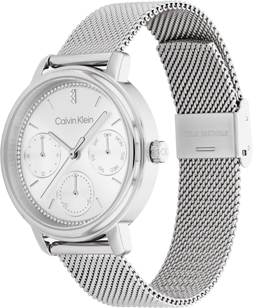 CALVIN KLEIN Damenarmbanduhr MINIMALISTIC MULTI MESH 25200180 Quarz 37mm B-WARE