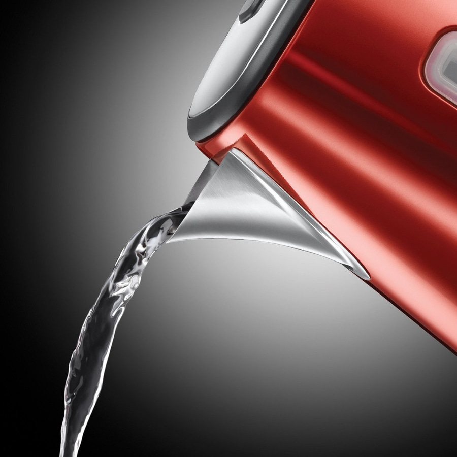 RUSSELL HOBBS Wasserkocher Luna Solar Red 23210-70 2400 W 1,7 L Perfect Pour rot