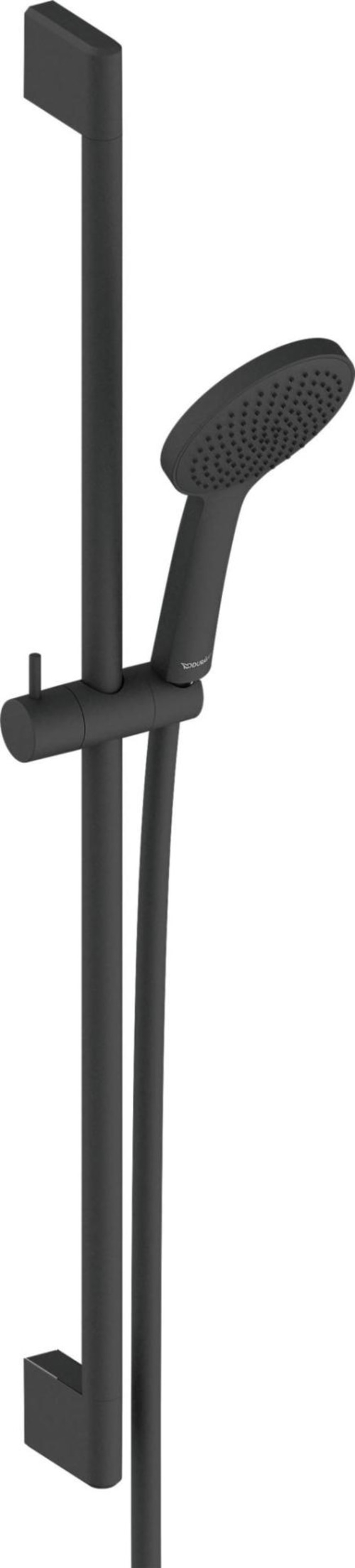 DURAVIT Brauseset Brausestange Brauseschlauch Duschbrause 1 Strahlart Schwarz