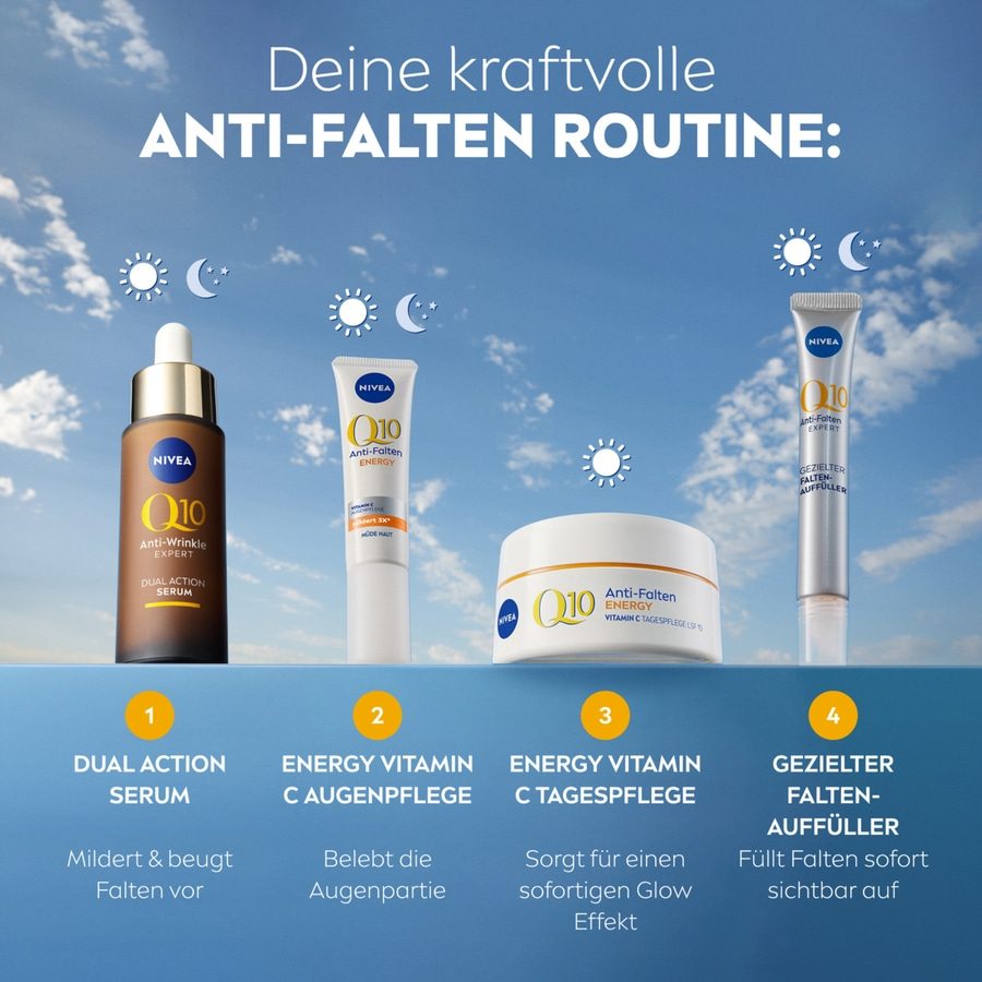 NIVEA Q10 Energy Anti-Falten Tagespflege LSF 15 50ml
