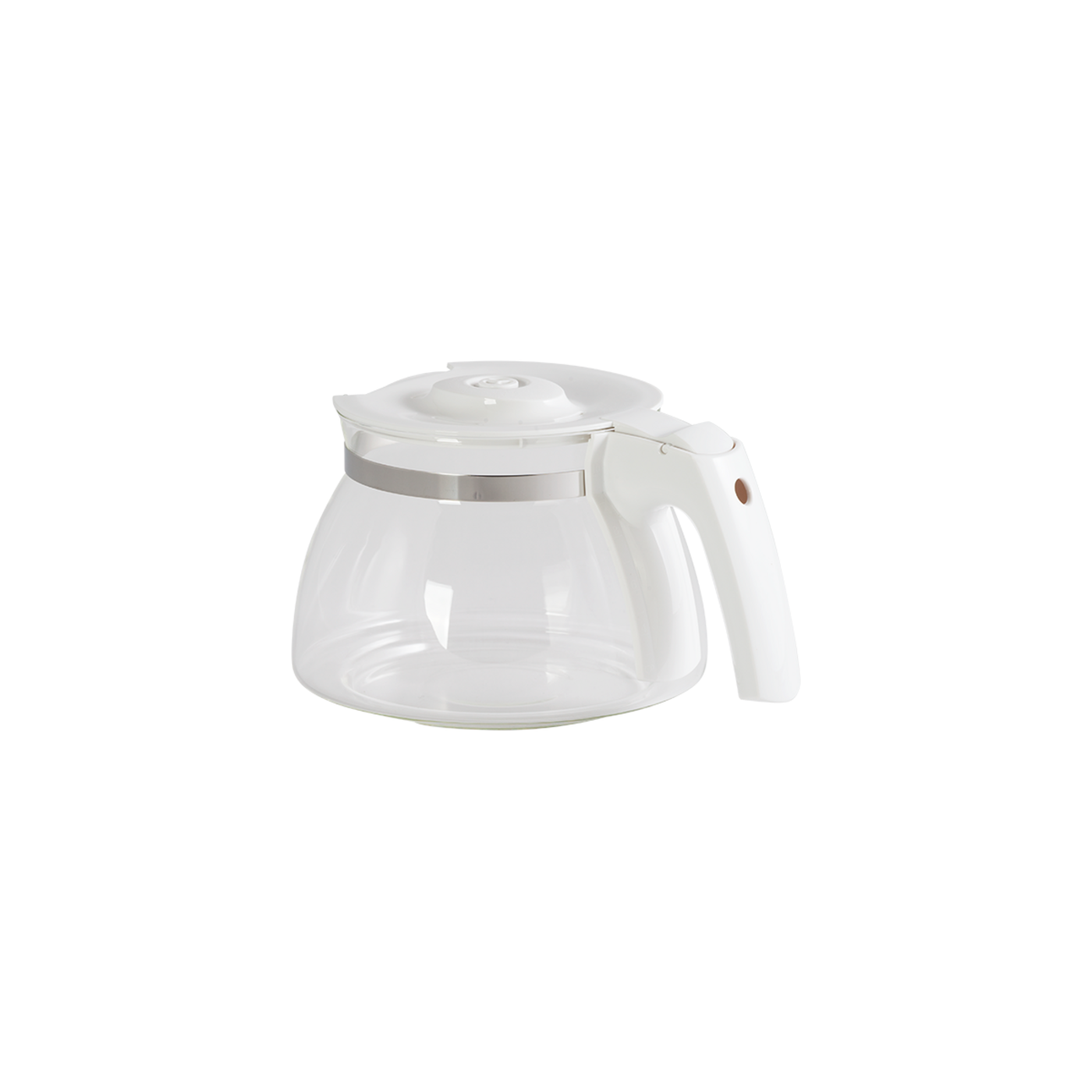 MELITTA Glaskanne Enjoy Ersatzkanne für Filterkaffeemaschine Weiß