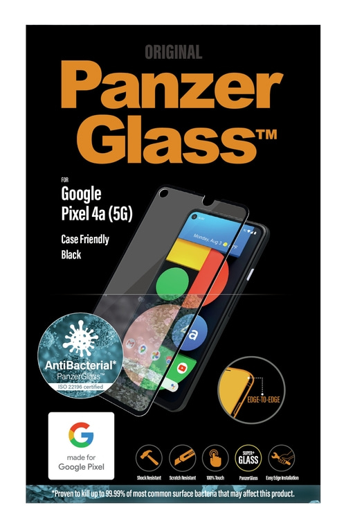 PanzerGlass™ Displayschutz Google Pixel 4a 5G Screen Protector Glass