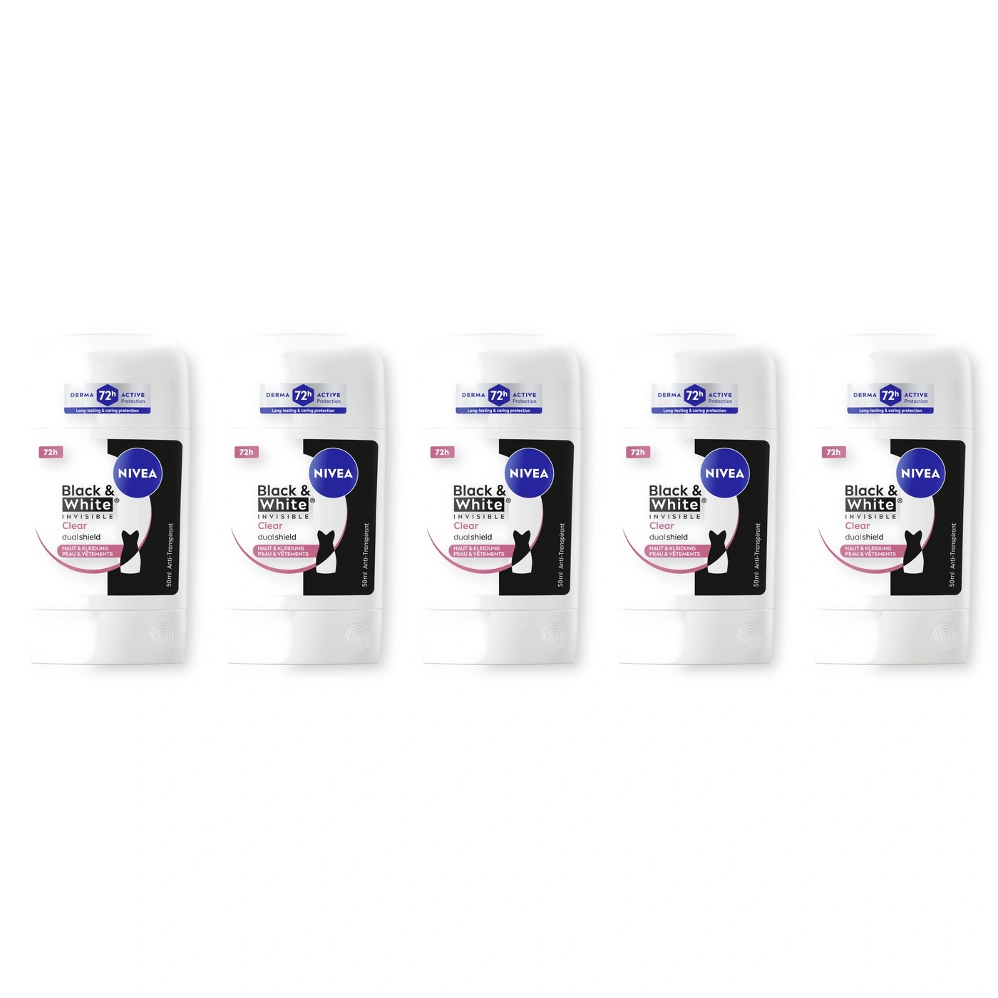 Nivea Black & White deodorant sticks 50ml Anti-Transpirant