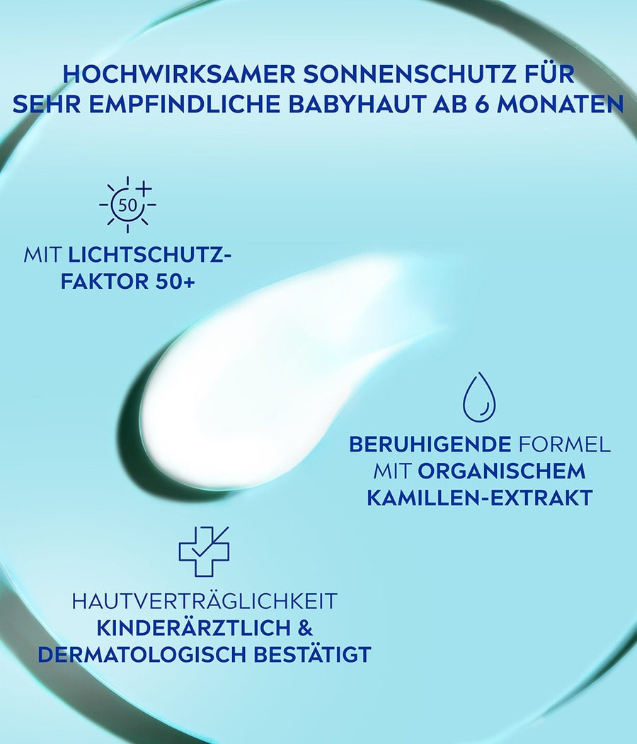 NIVEA SUN Babies & Kids Sensitiv Schutz Sonnenspray Sonnenschutz LSF50+ 200ml