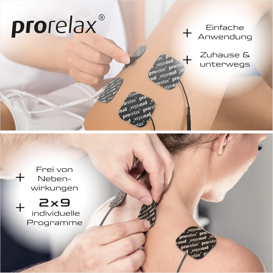 PROPELAX TENS/EMS Super Duo Plus Elektrostimulationsgerät 25 Stufen schwarz NEU