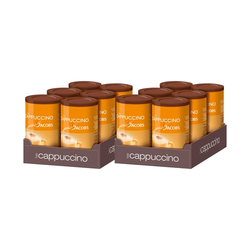JACOBS Löskaffee Typ Cappuccino 12x400g Dosen löslicher Kaffee Instantkaffee