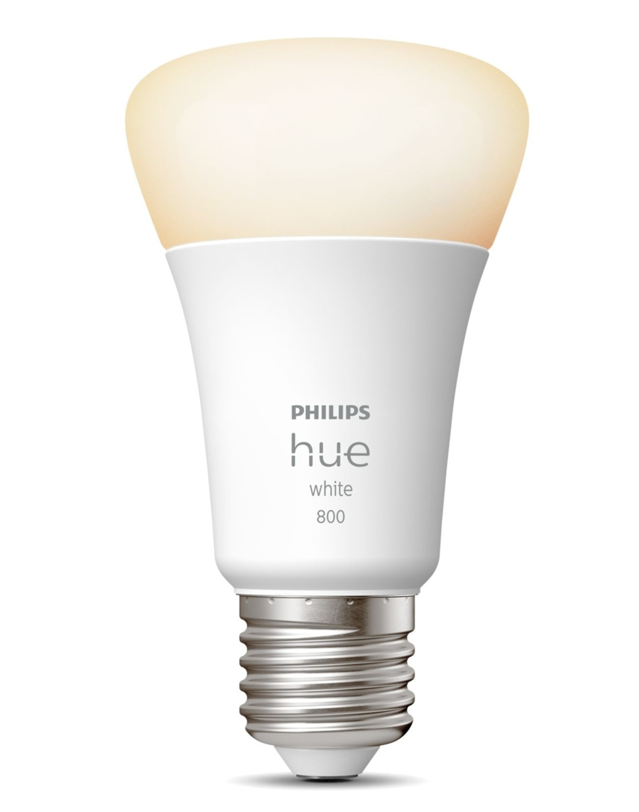 Philips Hue White 800 Glühbirne, weiß, energiesparend, LED-Technologie, E27-Sockel