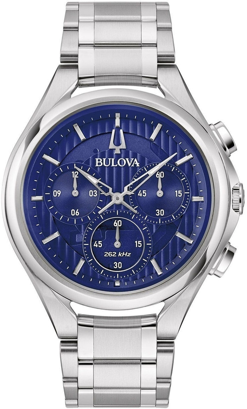 Bulova 96A302 Armbanduhr Chronograph Herrenuhr Edelstahl Saphirglas 44 mm B-Ware