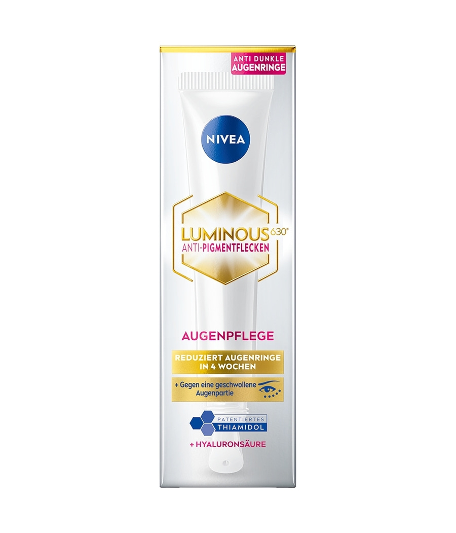 Nivea Luminous 630 Augenpflege, reduziert Augenringe in 4 Wochen, Anti-Pigmentflecken