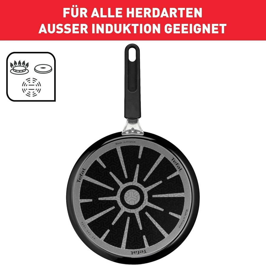 TEFAL Wokpfanne Ø 28 cm Pfanne Wok Universalpfanne Antihaft Thermo Spot