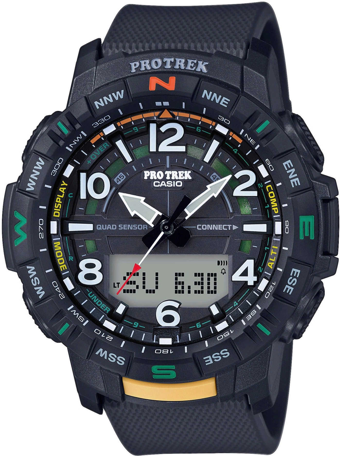 CASIO PRO TREK SMART Smartwatch PRT-B50-1ER Mineralglas Bluetooth 50mm B-WARE