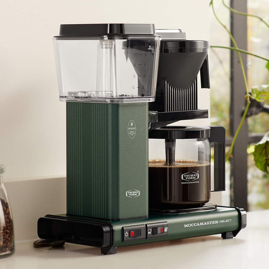 MOCCAMASTER Filterkaffeemaschine KBG Select Forest Green 1,25L Grün NEU