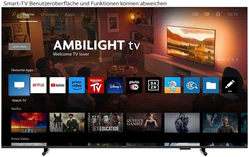 PHILIPS 65PUS7800/12 Fernseher 164 cm/65 Zoll 4K Ultra HD Smart-TV QLED B-Ware