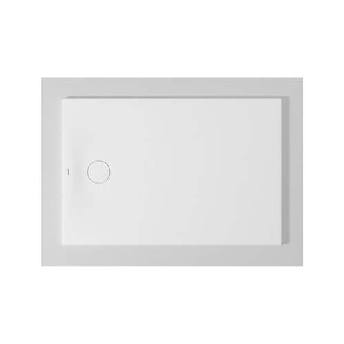 DURAVIT Bodenbündige Duschwanne Tempano 1200 x 800 mm Rechteck Weiß
