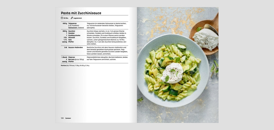 Betty Bossi Kochbuch Saisonal - schnell & einfach 100 Rezepte - unter 30 Minuten