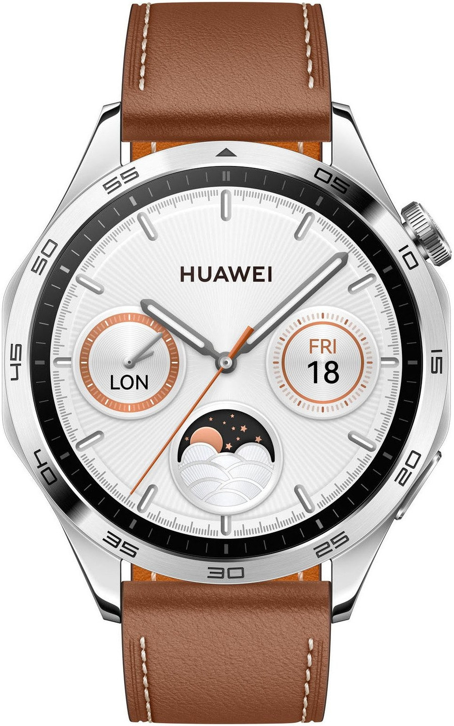 HUAWEI Smartwatch Watch GT4 AMOLED Touch-Display Bluetooth 46mm braun B-WARE