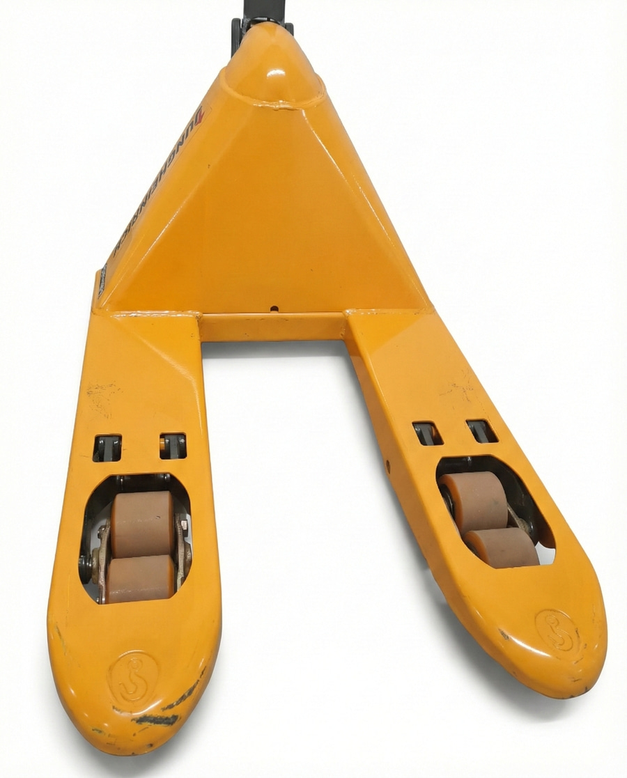 JUNGHEINRICH Handhubwagen AM 22 Schnellhub kurze Gabeln 600mm 2.200 kg B-WARE