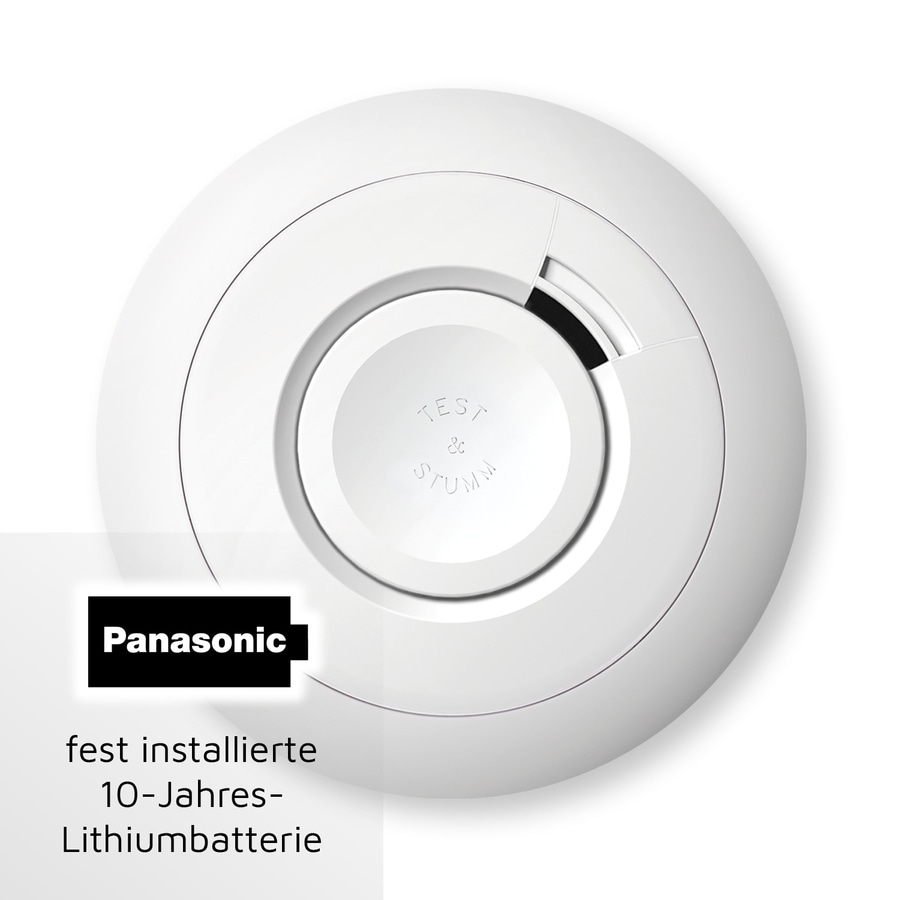 Ei Electronics Ei650RF Funkrauchmelder mit Batterie für 10 Jahre NEU Stand-Alone-Gerät - Testsieger Stiftung Warentest