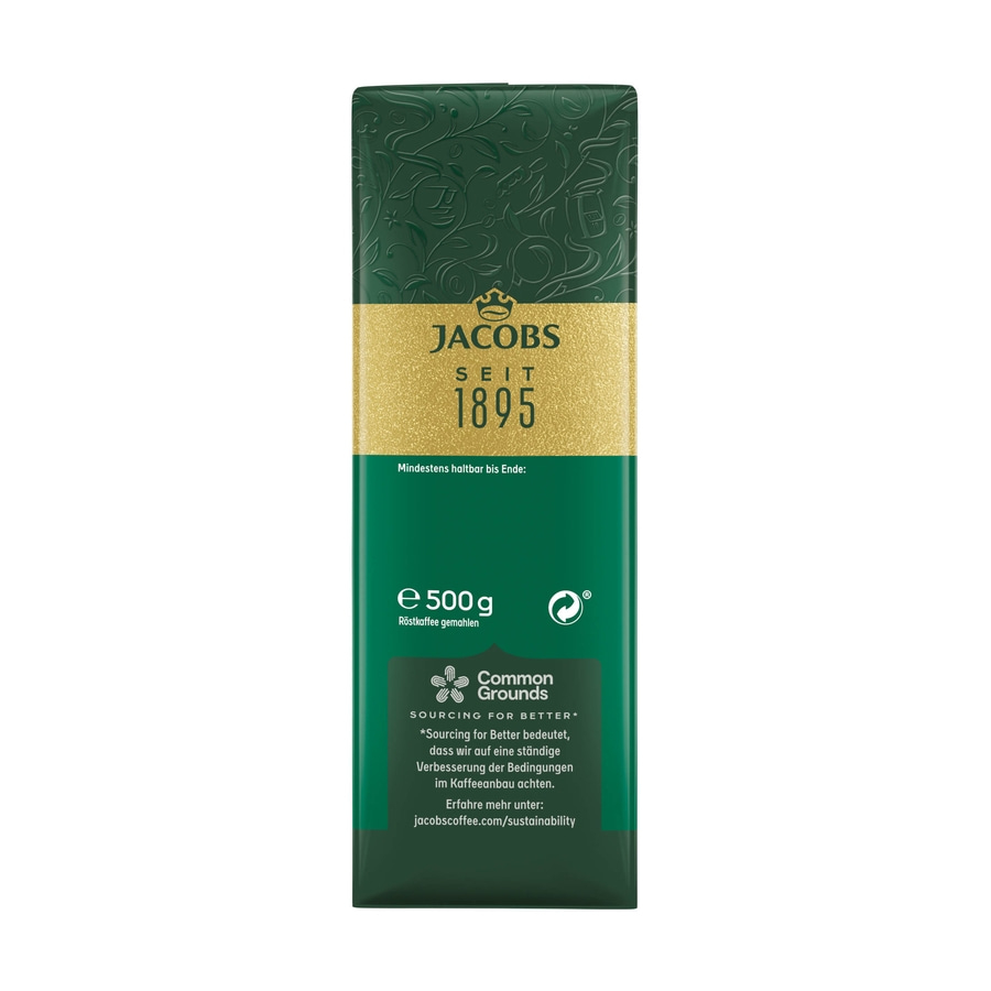 JACOBS Filterkaffee Krönung Röstkaffee gemahlen 100% Arabica klassich 6 x 500 g