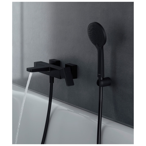 DURAVIT Handbrause 3jet 110 Duschbrause Duschkopf Regendusche Schwarz-Matt NEU