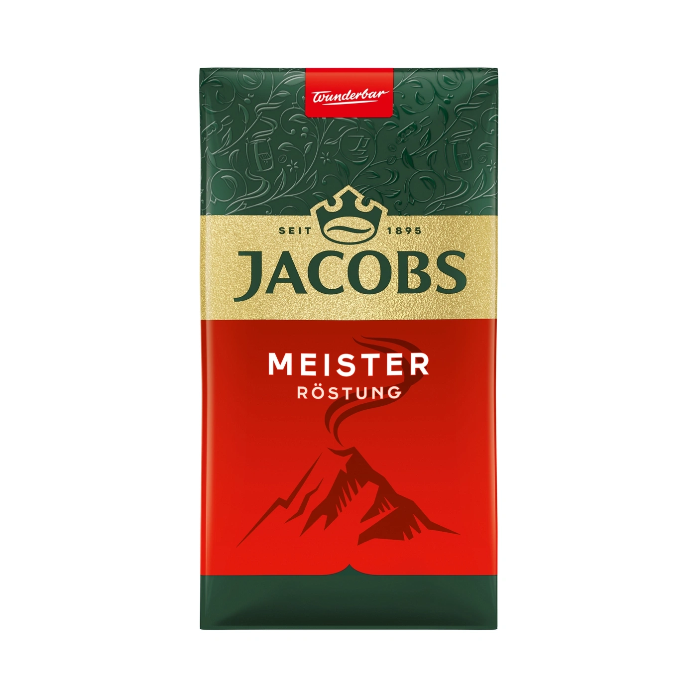 Jacobs Meister Röstung Kaffee Verpackung mit Bergmotiv