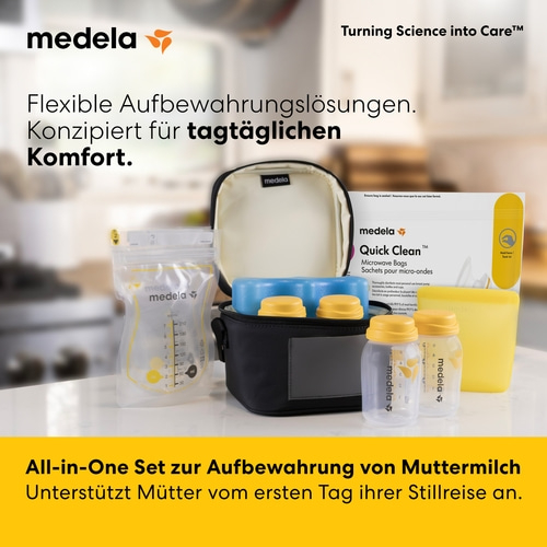 Medela Stillzubehör für zu Hause und unterwegs