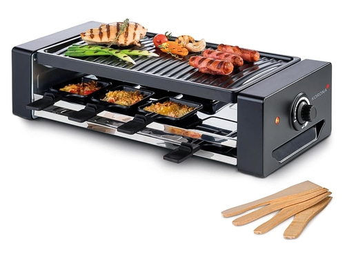 KORONA Raclette 8 Personen 45070 antihaftbeschichtet 1300 Watt stufenlos NEU