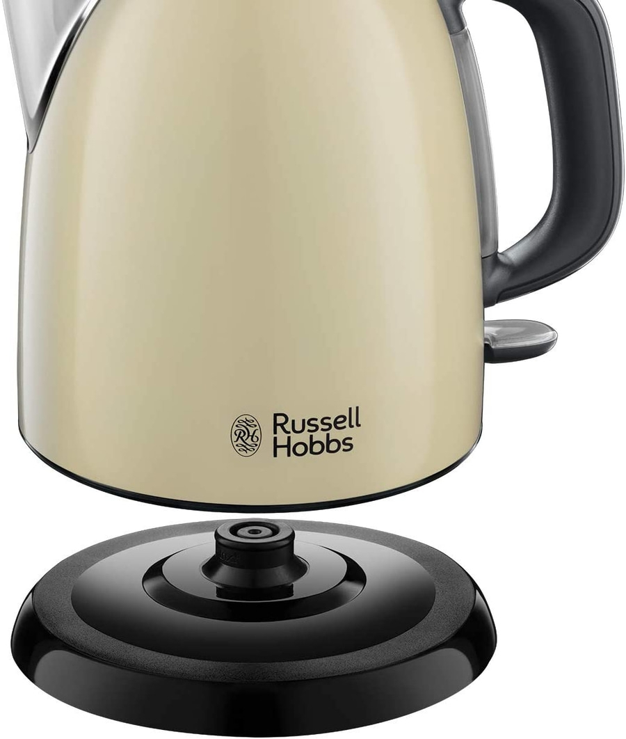 RUSSELL HOBBS Wasserkocher Colours Plus+ Classic Cream 24994-70 Mini 1L 2400W