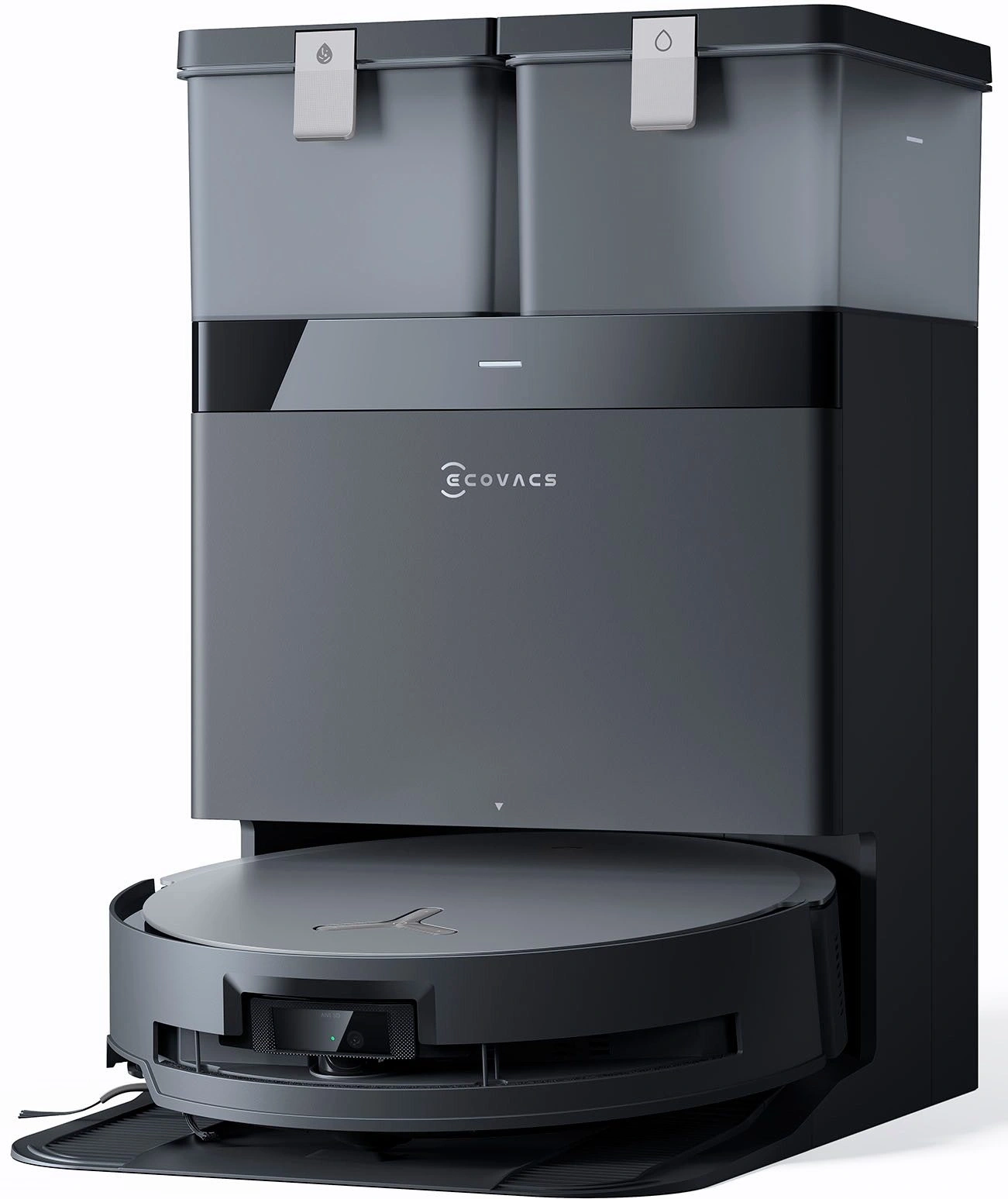 ECOVACS Saugroboter DEEBOT X8 OMNI 18.000Pa 120m² Reichweite schwarz B-WARE