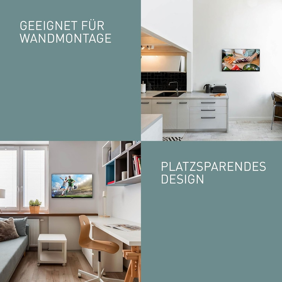 PANASONIC Fernseher 32 Zoll 720p HD LED TV HD Triple Tuner HDMI TS-32N30AEZ