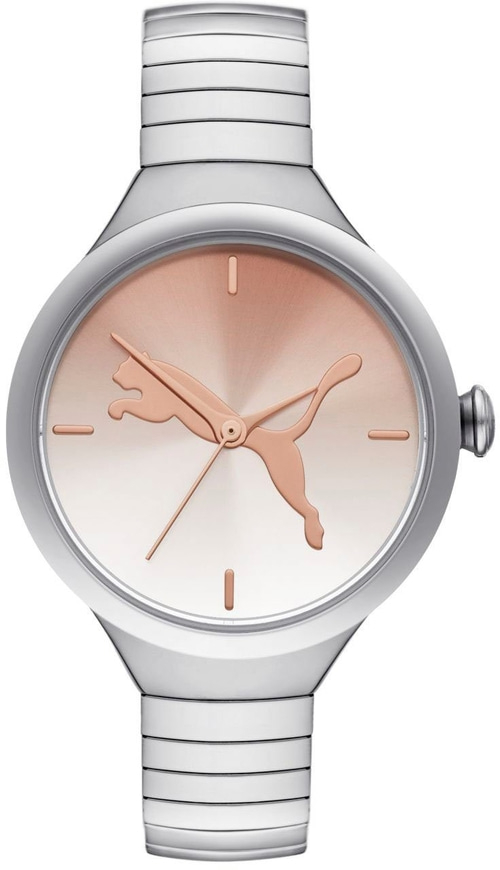 PUMA Damenarmbanduhr MINI CONTOUR P1080 Quarz Edelstahl 28mm B-WARE
