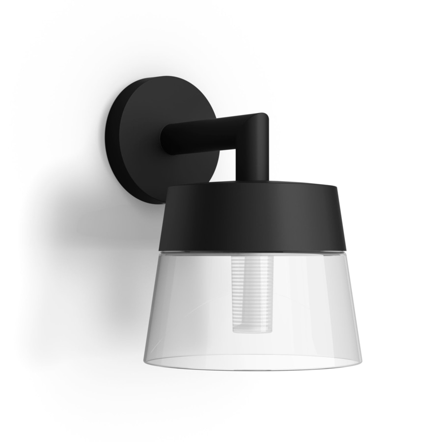 Philips Hue White and Color Ambiance Attract Outdoor Wall Light schwarz