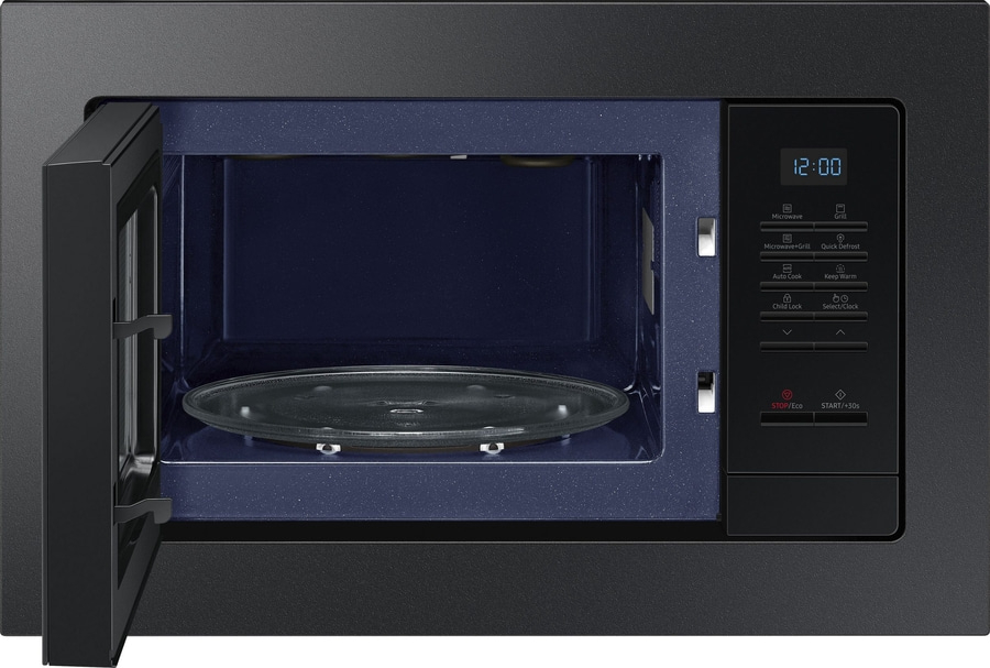 SAMSUNG Einbau-Mikrowelle MG20A7013CB/EG Mikrowelle Grill 20l schwarz B-WARE