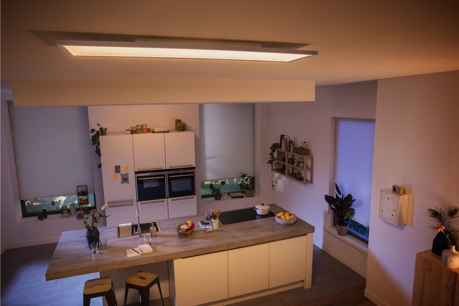 PHILIPS Hue White Ambiance Aurelle 120x30cm LED Bluetooth 3750lm Panelleuchte