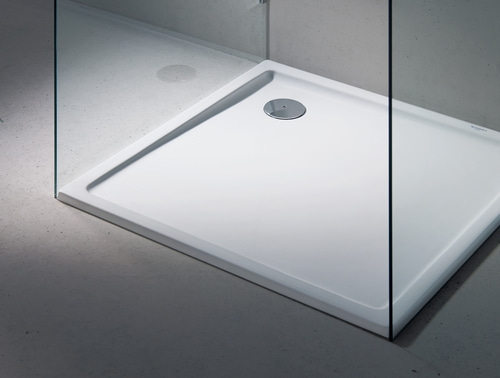 DURAVIT Duschwanne Starck Slimline 800 x 800 mm Weiß Ablauf 90mm
