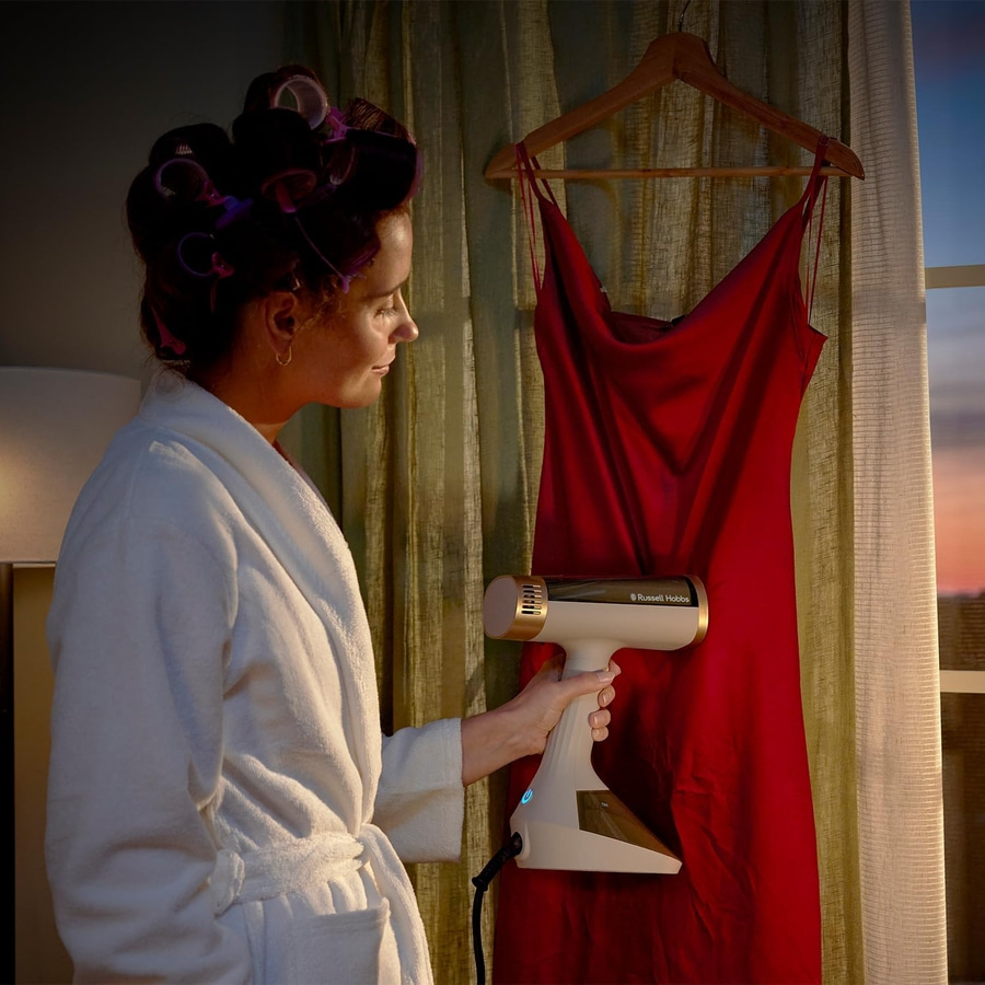 RUSSELL HOBBS Dampfbürste Dampfglätter Steam Genie VacuSteam 28551-56 Bügeleisen